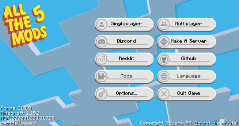 Minecraft1.16.5-1.14.4 Packaging menu Packmenu Mod