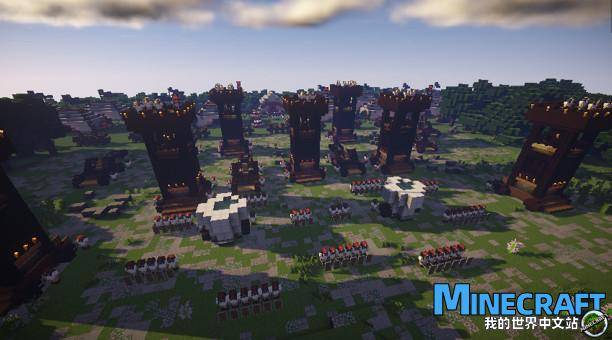 Minecraft1.10.2 The Map Archive of the Three Kingdoms of the Three Kingdoms of the Wars of Wei Destroyed Shu