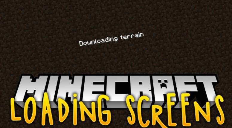 Minecraft1.12.2 Load the screen Loading Screens Mod