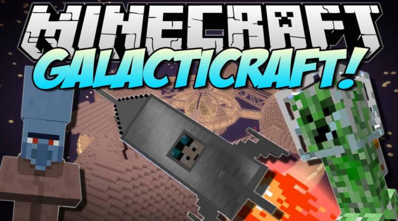 Minecraft 1.12.2-1.6.4 galactic Galacticraft Mod