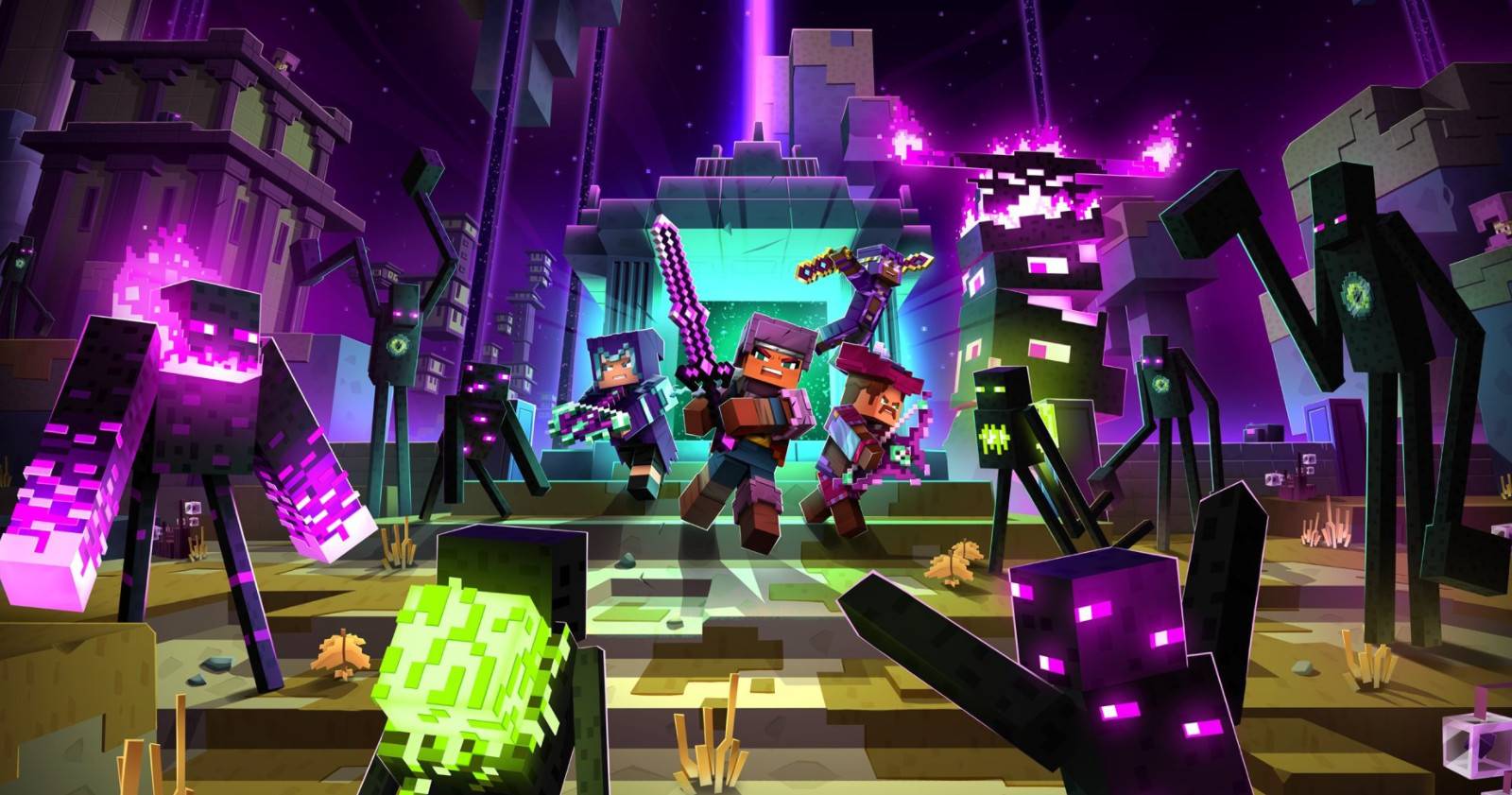 Minecraft Dungeon announced the new DLC echo void will be released on July 28