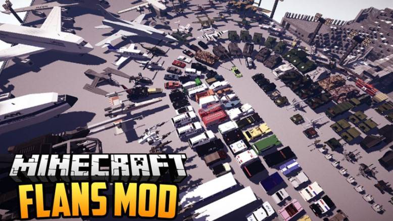 Minecraft1.12.2 Flan's firearm Flan's Mod