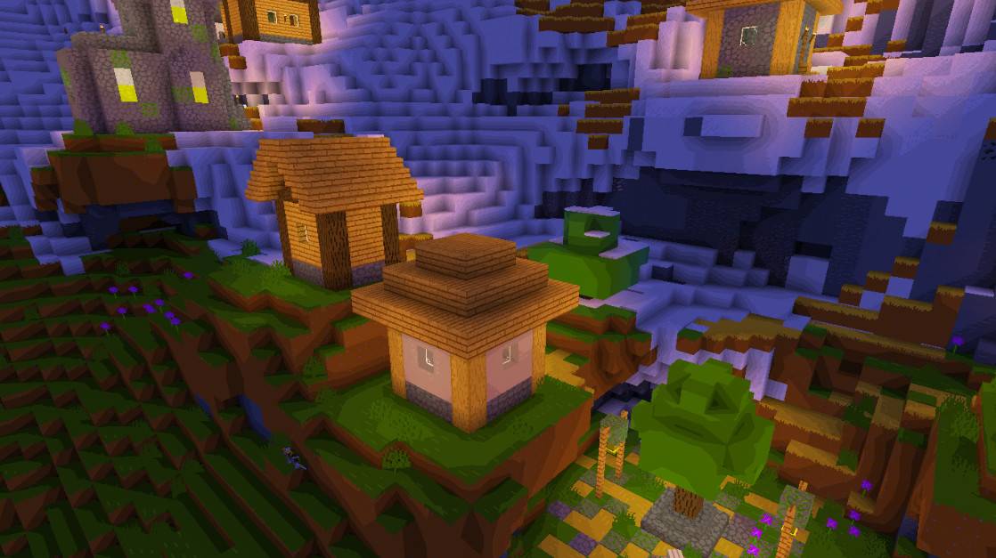 Minecraft1.19 CEL Shader Light and Shadow