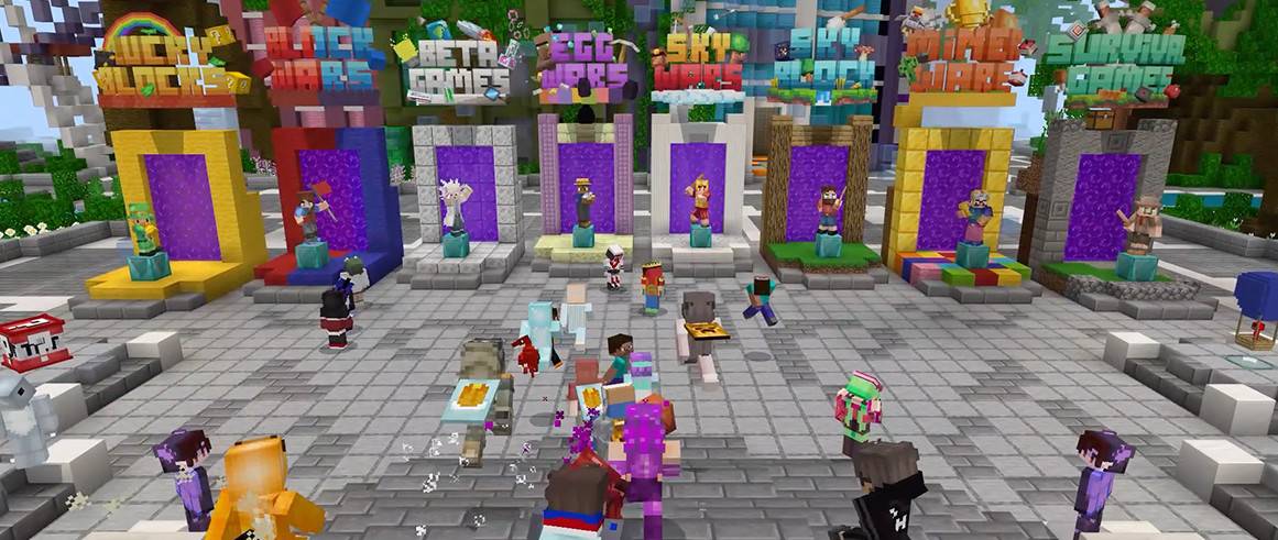 Minecraft server and field have now logged in to PlayStation 4