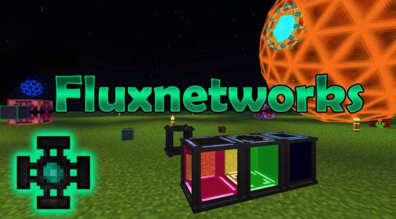 Minecraft1.18.2-1.9.4 Flong Web Flux Networks Mod