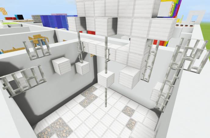 Minecraft base rock version 1.15-1.14 grid Parkour Grid map archive