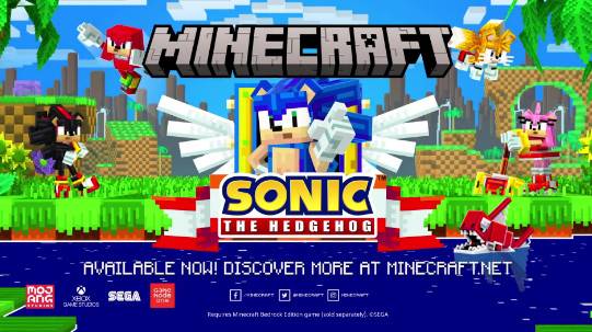 Minecraftdlc hedgehog Sonick has now released to celebrate the 30th anniversary of the birth of Sonic