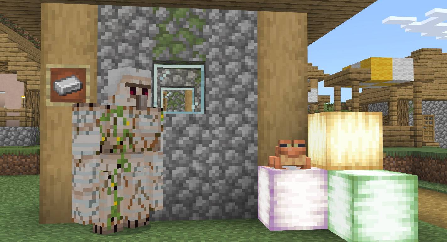 Minecraft base rock version of Beta 1.18.10.26 Published to add sound effects to frogs and tadpoles