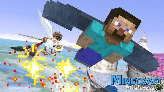 "Nintendo Star Big Fighting Special Edition" DLC new character "Minecraft" Steve exposure