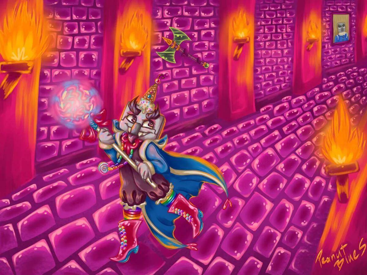 Minecraft Dungeon Anniversary Celebration Tongren Painting Exhibition