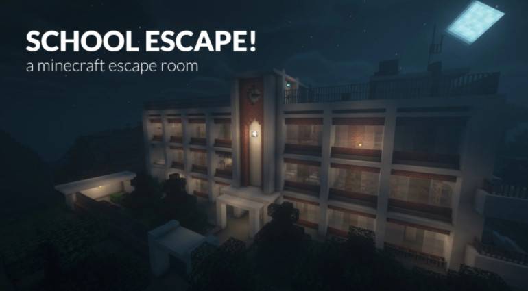 Minecraft1.16.5 Escape from school School Escape Map Archive