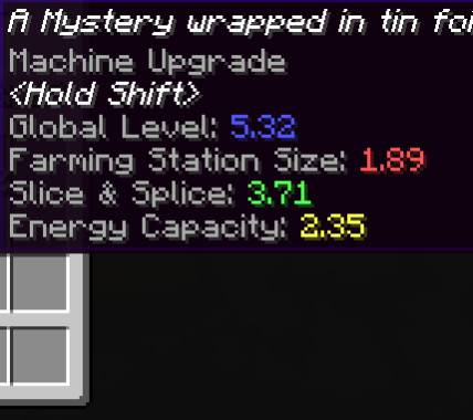 Minecraft1.12.2 Capacitor information shows LOOT CAPACITOR TOOLTIPS MOD