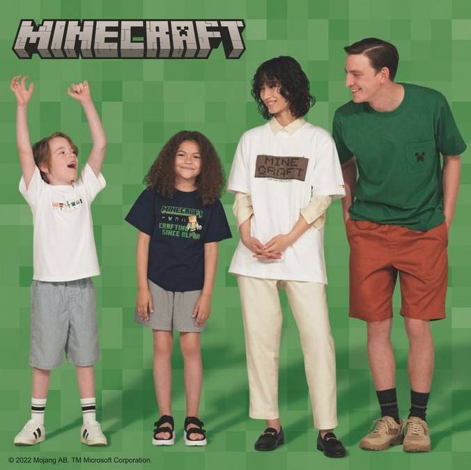Uniqlo X MINECRAFT linkage the third bomb is expected to be released in late June