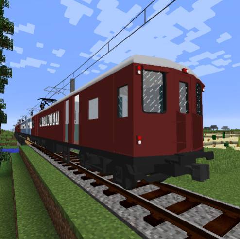 Minecraft1.16.5-1.12.2 Sydney Trains Pack material package