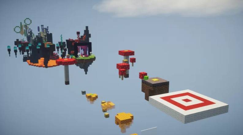 Minecraft1.16.4 Two Parkour Duo Parkour Map Archive