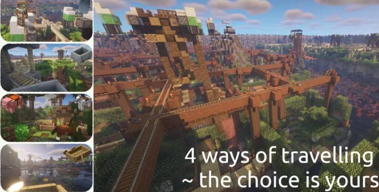 Minecraft1.16.4 The Bermuda Valley map archive