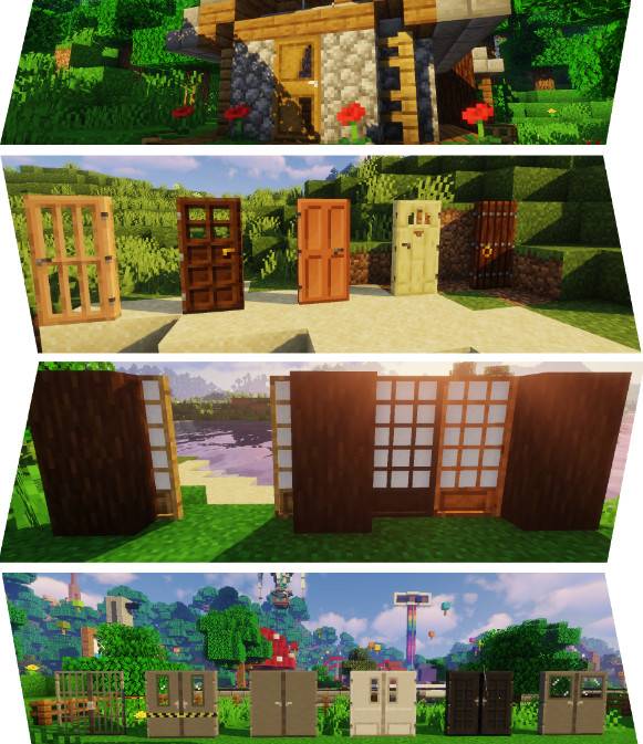 MACAW's DOORS MOD of MANECRAFT1.18-1.12.2macaw