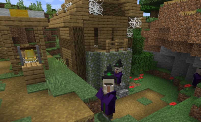 Minecraft1.18.1-1.14.4 Hostile Villages Mod