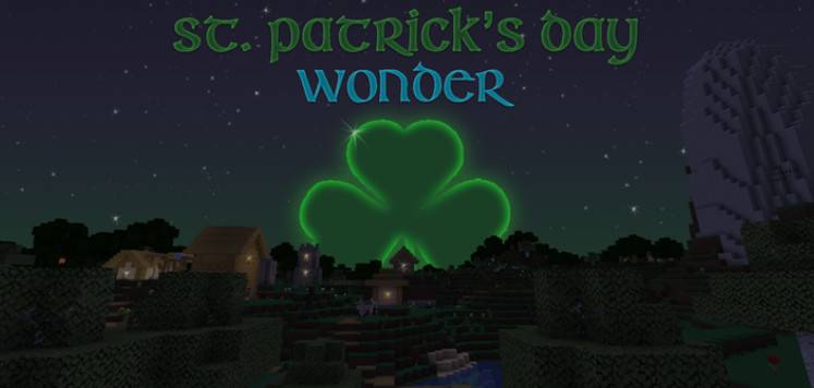 Minecraft1.16.5-1.14.4 ST. Patrick's Day Wonder Eclipse material package
