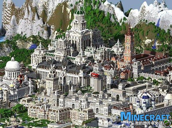 Minecraft Empire Capital Imperial City Map Archive