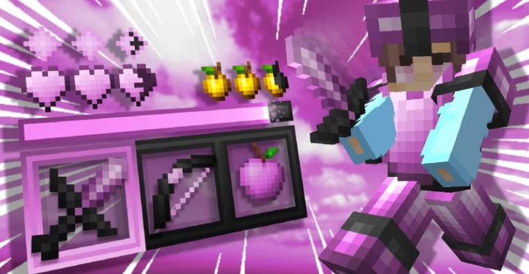 Minecraft 1.8.9 Sakura Sakura material bag