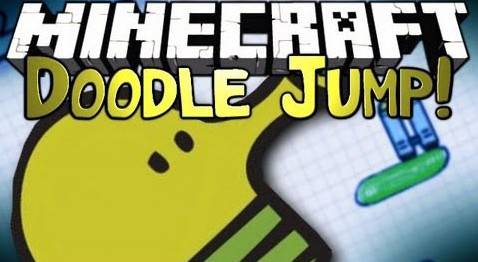 Minecraft1.8 jump doodle jump map archive