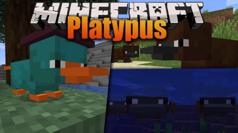 Minecraft1.18.1-1.12.2 duckbill beast Platypuses Mod