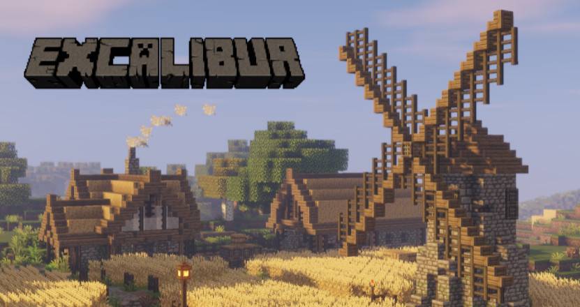 Minecraft1.18.1-1.14.4 King's sword Excalibur material bag