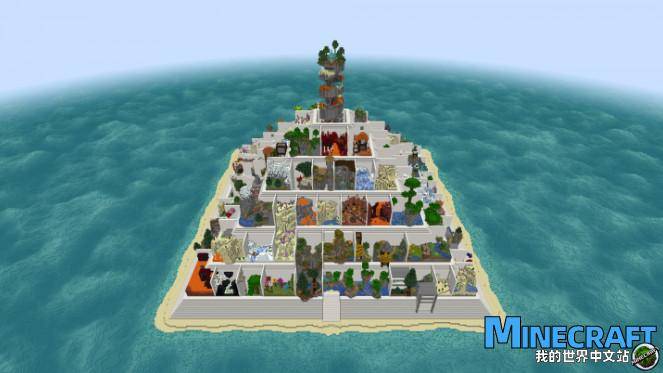 Minecraft1.13.2 Pyramid Parkour pyramid map archive