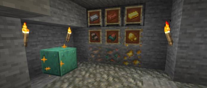 Minecraftjava version 21W14A released and added minerals and other minerals