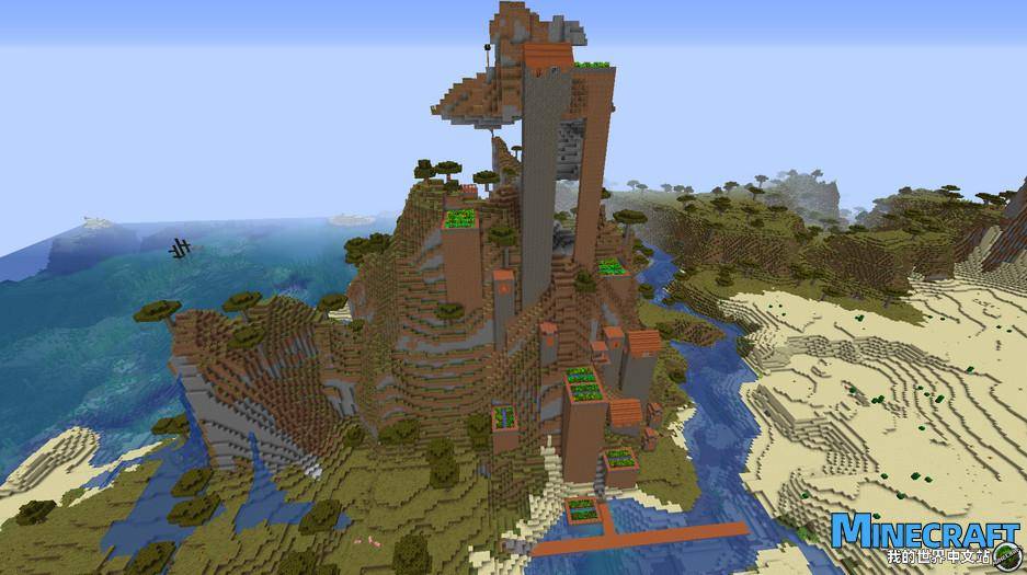 Minecraft1.14 The best biological community map seeds