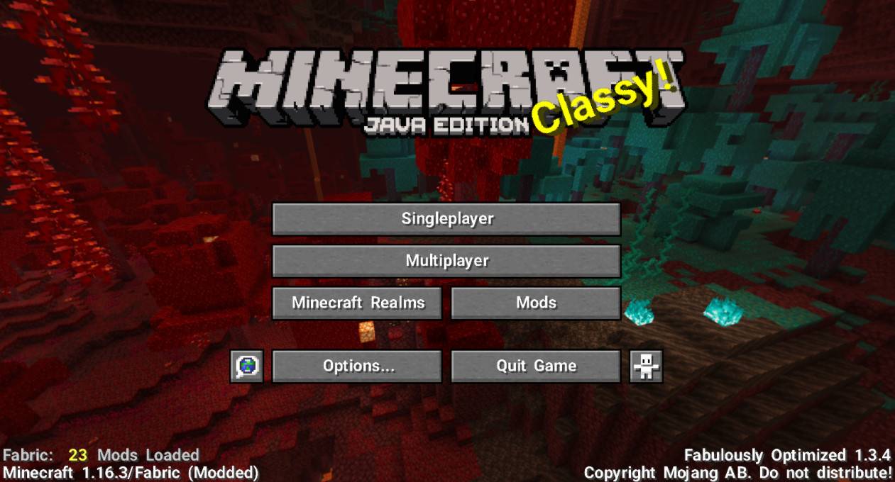 Minecraft 1.19.3-1.16.5 incredible optimization optimization Fabulously Optimized integrated package