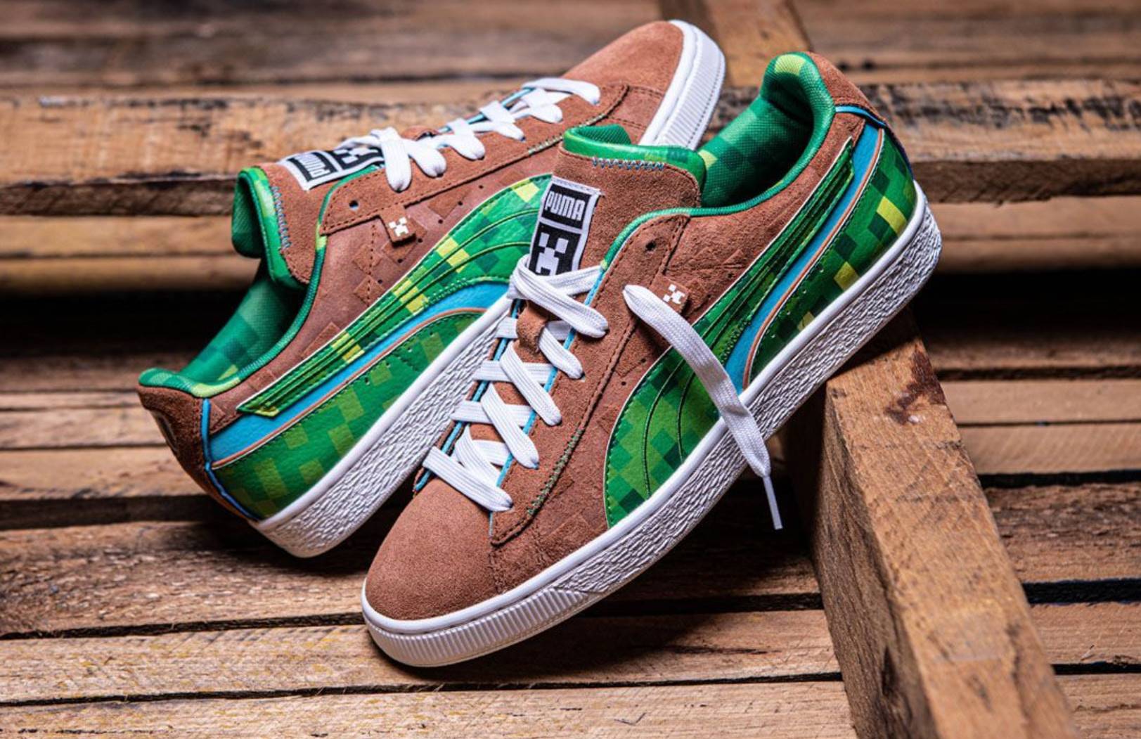 PUMA X Minecraft co -branded PUMA SUEDE