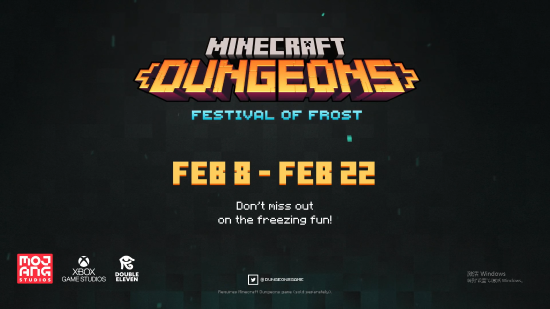 为庆祝Minecraft地下城玩家数破1500万 官方现举办“霜冻节”活动 为庆祝Minecraft地下城玩家数破1500万 官方现举办“霜冻节”活动