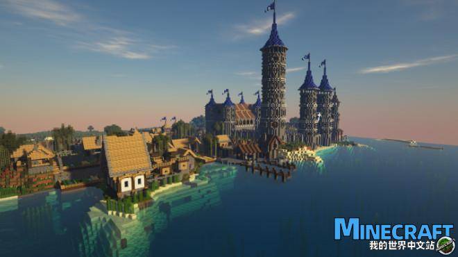 Minecraft1.14 Vetero Town Map Archive
