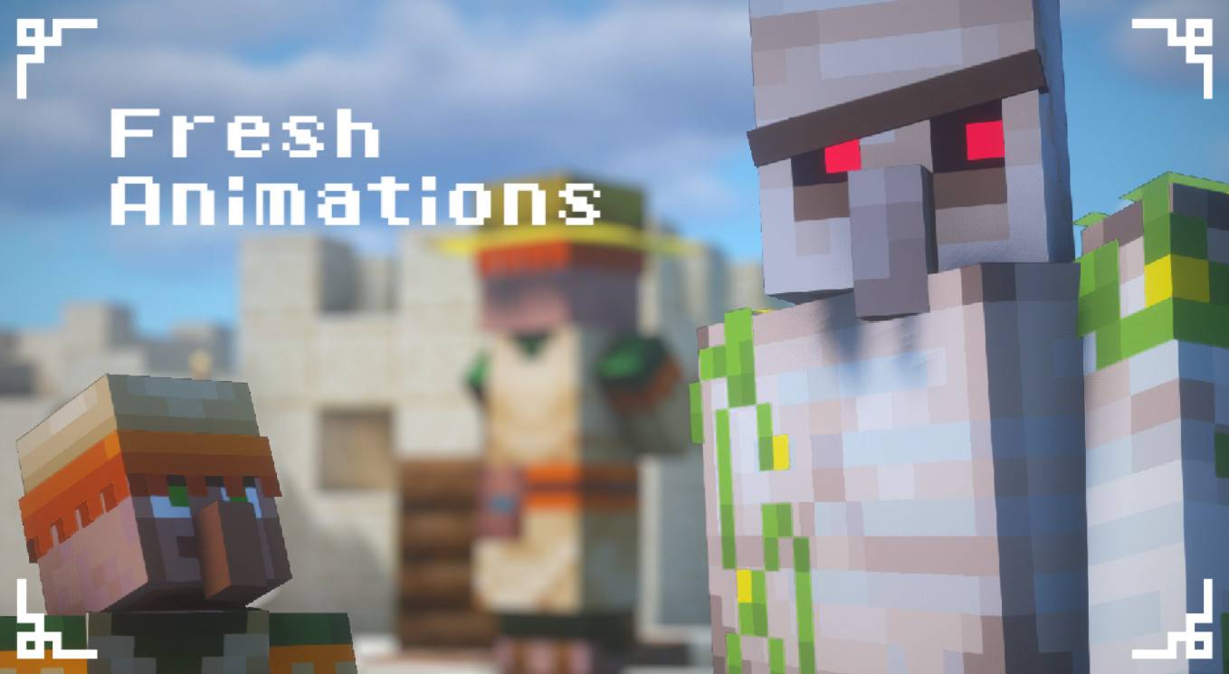 Minecraft1.21.1-1.17 Fresh Animations material bag