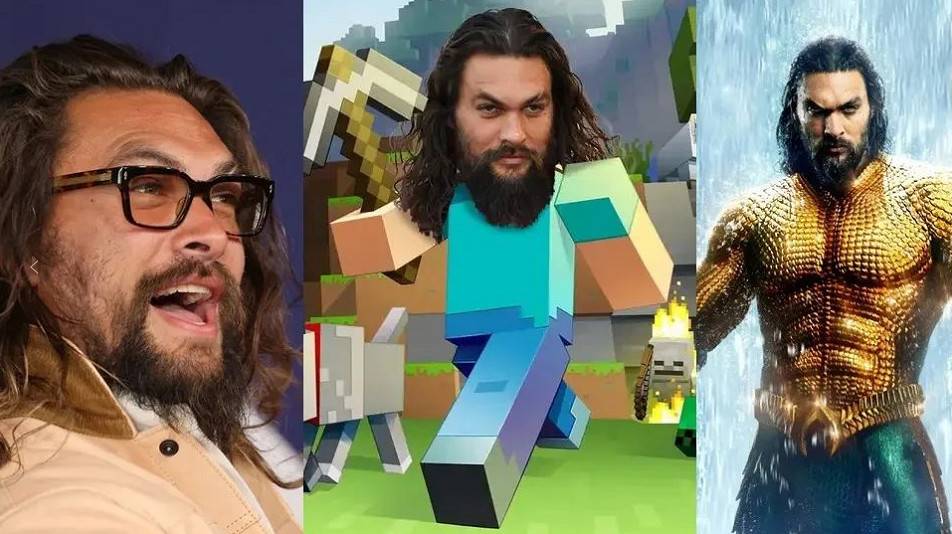"Neptune" Jason Moma may appear in Minecraft movie and voices the protagonist "Steve"