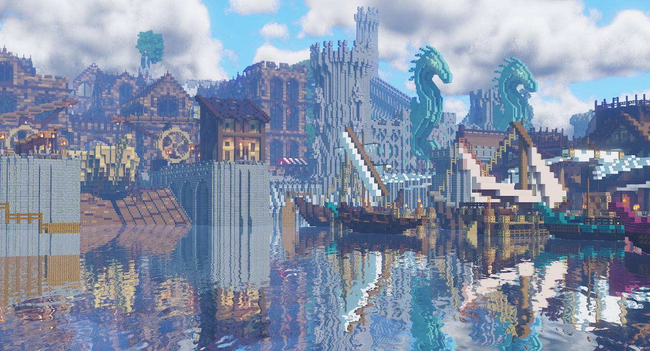 Minecraft1.20.4-1.16.5 Exposa shaders light and shadow
