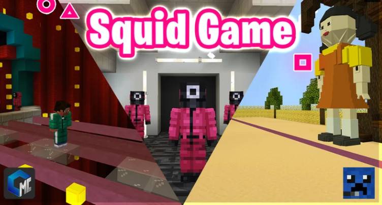 Minecraft base rock version squid game Squid Game map archive