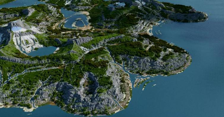 Minecraft1.12 Bamerian Bamerian map archive