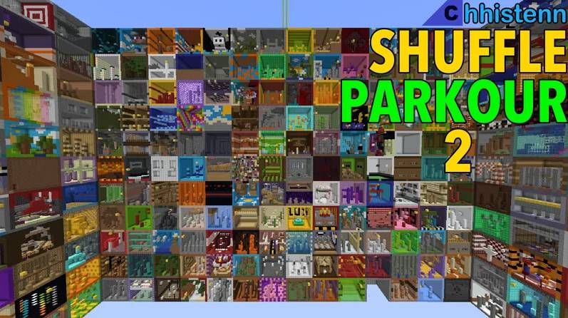 Minecraft1.19 shuffle parkour 2 shuffle Parkour 2 map archive