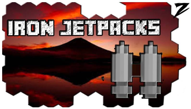 minecraft1.12.2-1.16.5 Iron Jetpacks Mod
