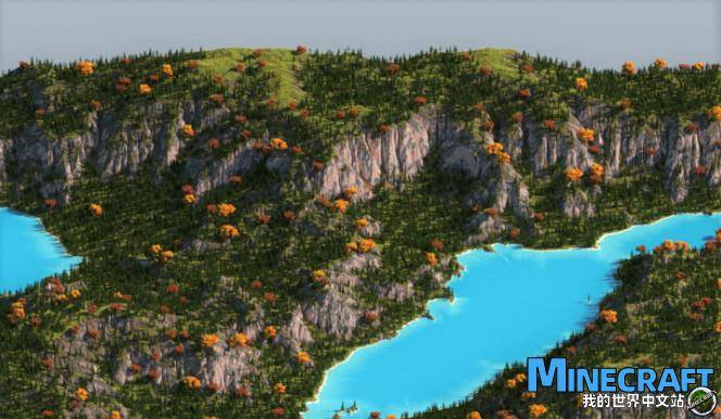 Minecraft Jiuzhaigou Valley Map Archive