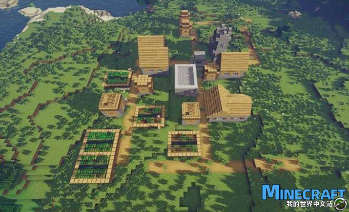 Minecraft1.12.2 Village birth point map seeds