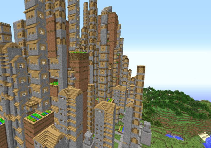 The 5 peculiar seeds of Minecraft mobile version are eye -catching and ignorant of the rules and barbarous growth