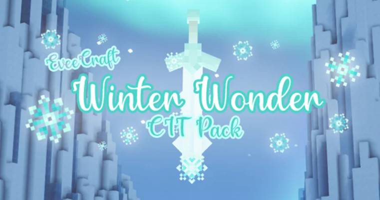Minecraft1.18 Winter Wonderful EVEECRAFT Winter Wonder Cit material package