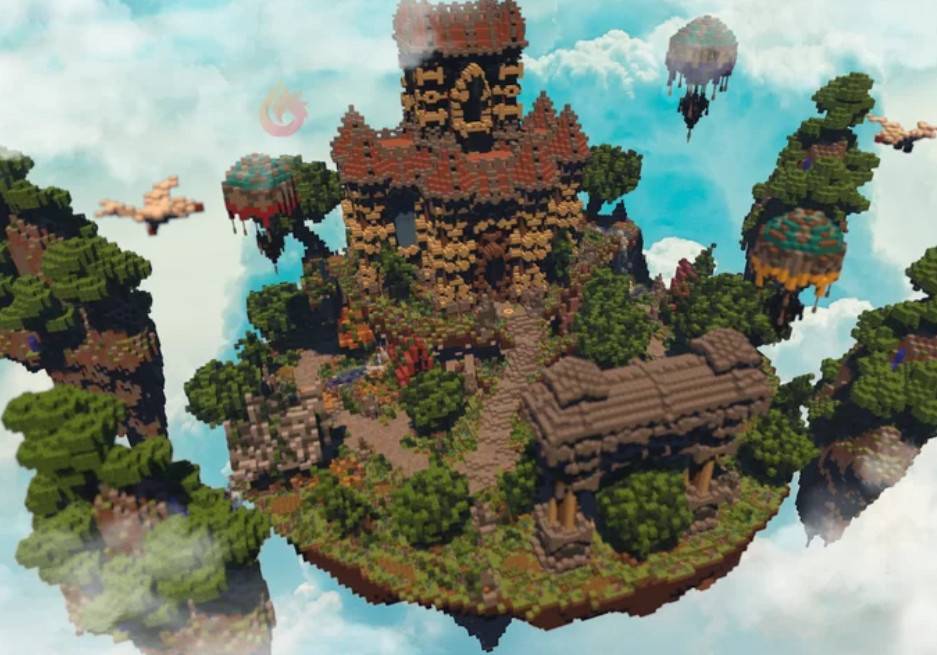 Minecraft 1.16.X-1.8 Village birth point Village Survival Spawn map archive