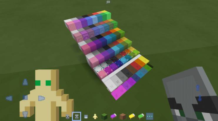Minecraft1.14 Pear Textures Pack material bag