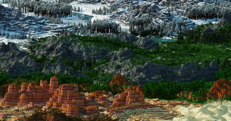 Minecraft1.18 GRINDEN map archive