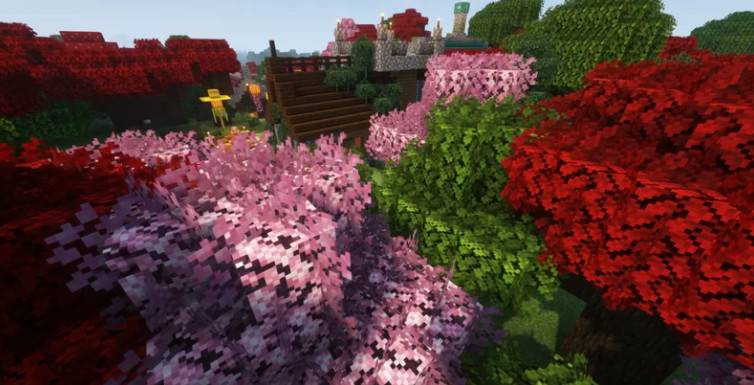 Minecraft1.18 Alternate Leaves material bag